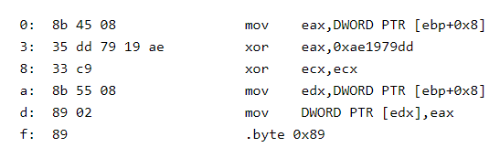 Дизассебмлирование машинного кода