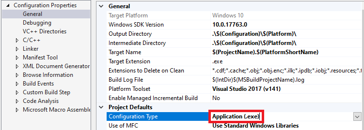 Изменение Contiguration Type