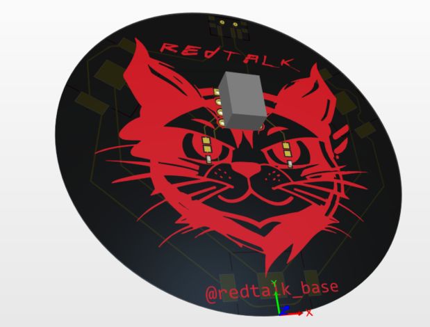 3D, вид спереди