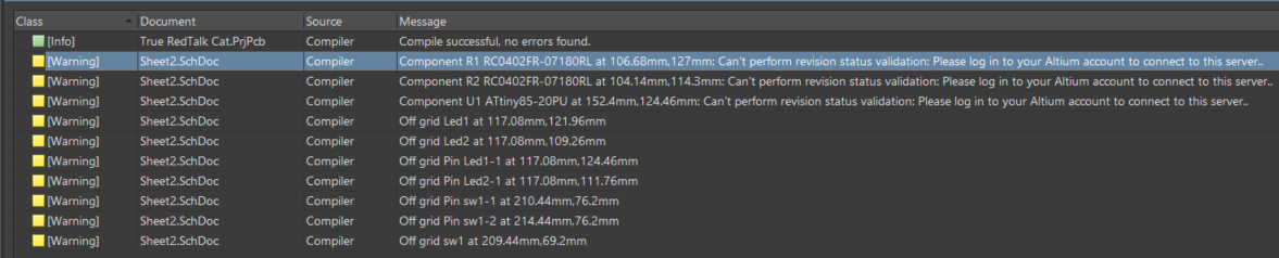 Валидация схемы